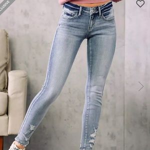 Kancan Signature Ankle Skinny Jeans